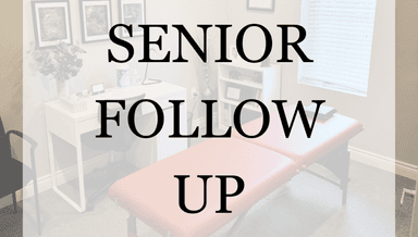 Image for Senior Follow Up (65 or older)