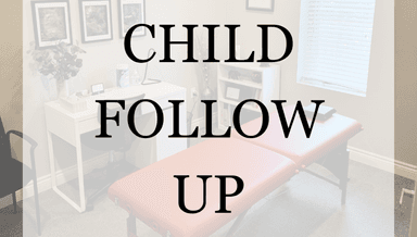Image for Child Follow Up  (Under 18)